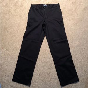 Izod Straight Fit American Chinos Black
